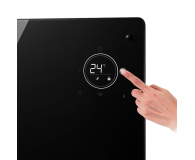 NOVEEN Grzejnik konwektorowy szklany GH5099 WiFi Tuya Smart LCD - 1601577 - zdjęcie 4